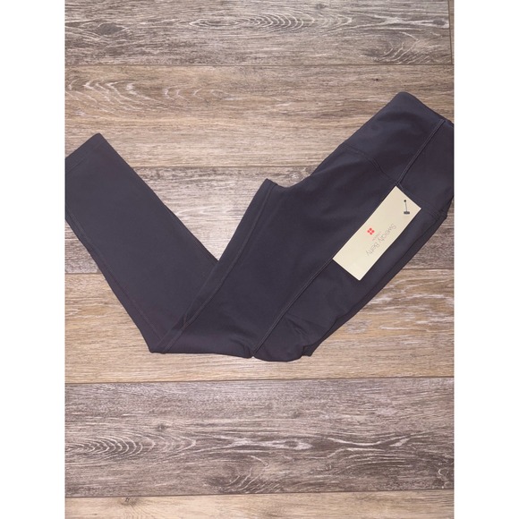Sweaty Betty Super Soft Flow Urban Grey 7/8 Yoga Leggings - Women's - Picture 1 of 5